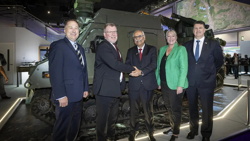 BAE SYSTEMS AND LARSEN & TOUBRO TEAM UP TO BRING BVS10 ALL-TERRAIN VEHICLE TO INDIA